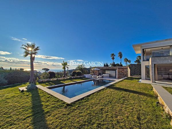 Super Cannes - Superbe villa Contemporaine vue Mer.