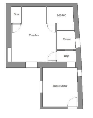 A vendre - appartement - 35 m² - Paris 75007 - Carré des Antiquaires