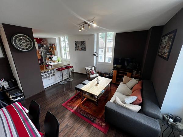 A vendre Appartement T3 en duplex Mont De Marsan quartier St Jean d'Août 2 Chambres