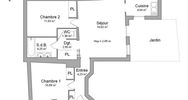 Location Appartement 3 pièces 59.13 m² - Avignon 84000