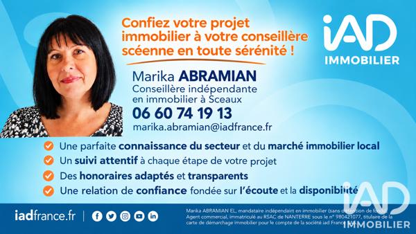 Appartement à vendre 4 pièces 84 m² Sceaux