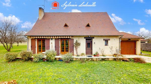 Maison périgourdine de 115 m2 habitables sur 1470 m2 de terrain