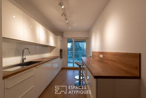Confortable duplex avec terrasse en centre ville
