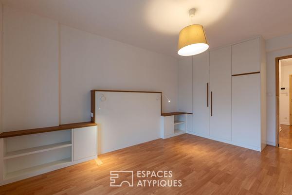 Confortable duplex avec terrasse en centre ville