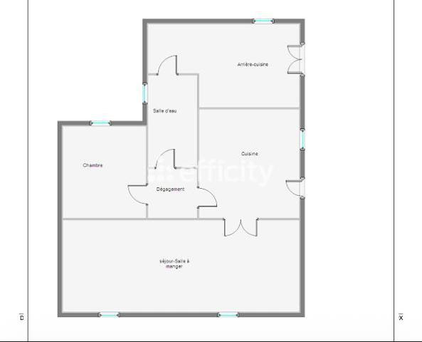 Maison
         2 pièces
        - 58 m² Exclusivité 123 000 € *