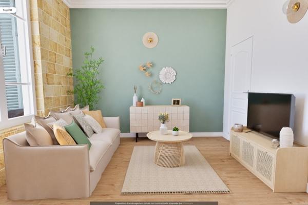 Appartement à vendre |  Bordeaux |  3 pièces | 48 m²