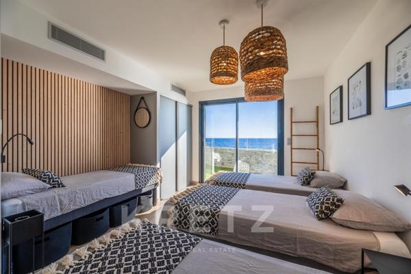 À San Martino di Lota, villa d'exception avec 4 chambres, 3 salles de bains, piscine chauffée, jardi