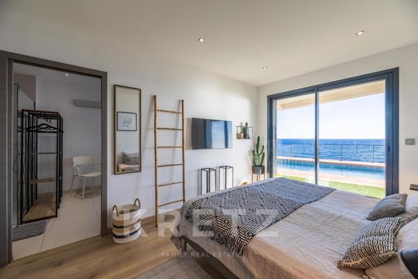 À San Martino di Lota, villa d'exception avec 4 chambres, 3 salles de bains, piscine chauffée, jardi