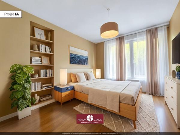 Appartement Nantes-Procé- 2 chambres-72 m2-Balcon-Box,  
Nantes 44100