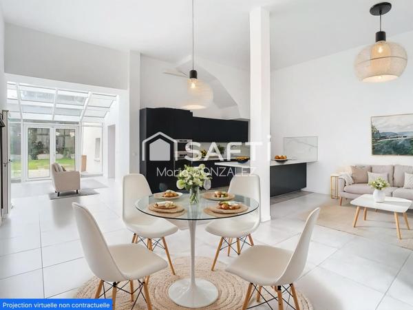 Maison 4 ch rénovée au cœur du bourg !