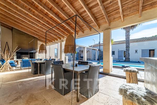 Mas Camarguais au coeur d'un parc naturel de 3ha