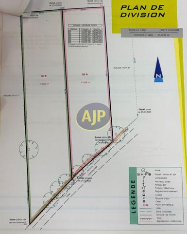 Vente terrain Pierric : 38 280 € - AJP By Marie