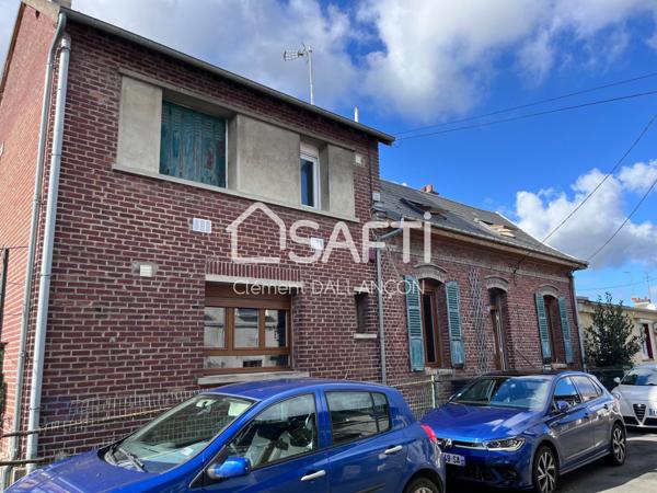 Maison de 112m² avec Jardin et garage à HAM.