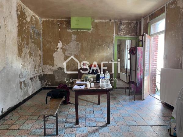 Maison de 112m² avec Jardin et garage à HAM.