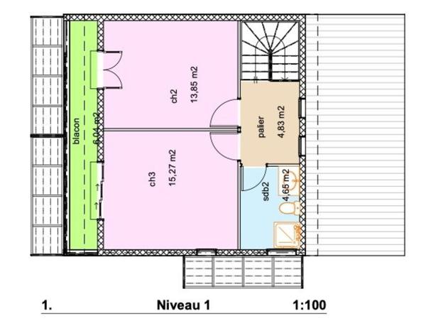 Le Moule - Maison duplex neuve T4 - Livraison 1 semestre 2026