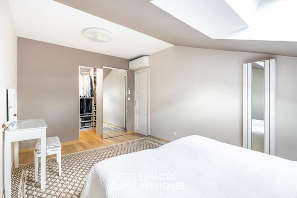 Joli duplex en dernier étage