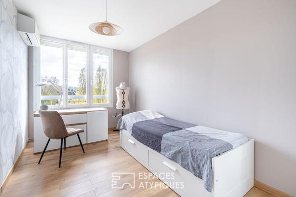 Joli duplex en dernier étage