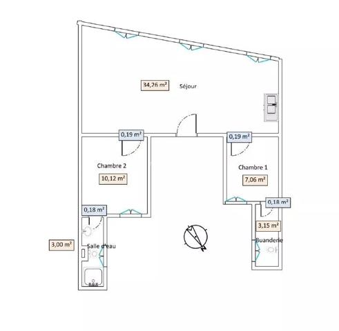 Vente Appartement 3 pièces 57 m2 à Asnières-sur-Seine