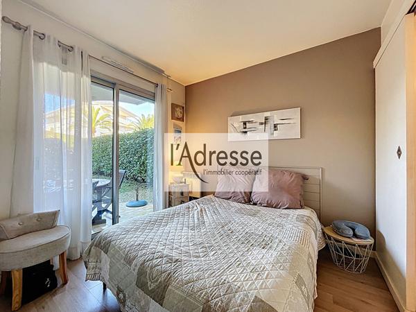 Appartement Antibes 2 pièces rez de jardin