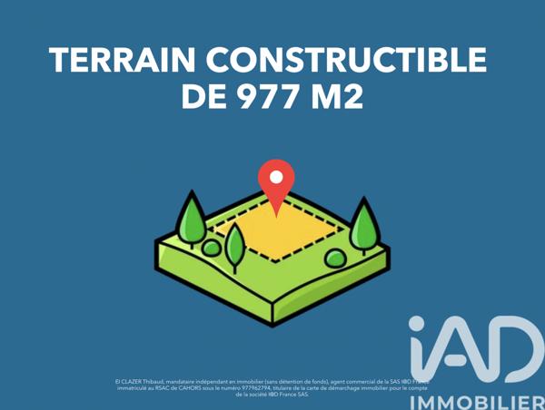 Terrain à vendre 977 m² Cahors
