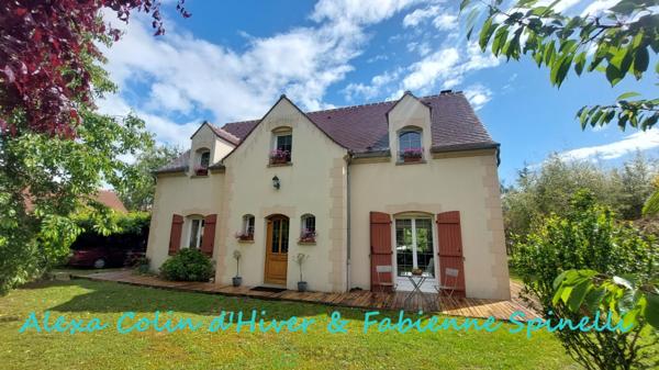 Maison, accès à un étang privé et vie de plain pieds possible