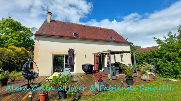 Maison, accès à un étang privé et vie de plain pieds possible