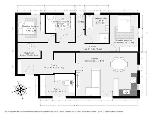 Vente Maison 5 pièces 103 m2 à Le Bugue