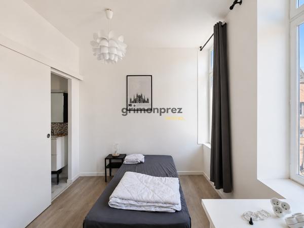 IMMEUBLE EN COLOCATION - 4 CHAMBRES AVEC SALLE D'EAU PRIVATIVE - 83m2 - ROUBAIX CENTRE Détails des diagnostics énergétiques