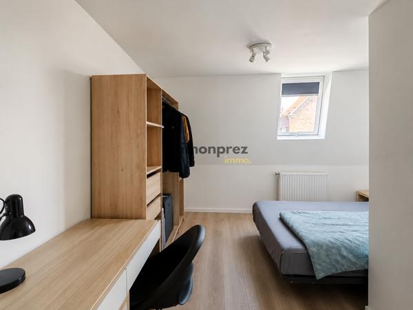 IMMEUBLE EN COLOCATION - 4 CHAMBRES AVEC SALLE D'EAU PRIVATIVE - 83m2 - ROUBAIX CENTRE Détails des diagnostics énergétiques