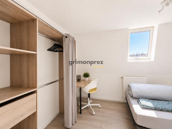 IMMEUBLE EN COLOCATION - 4 CHAMBRES AVEC SALLE D'EAU PRIVATIVE - 83m2 - ROUBAIX CENTRE Détails des diagnostics énergétiques