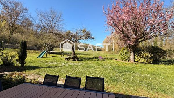 Maison vivable de plain-pied, 4 ch. avec studio attenant