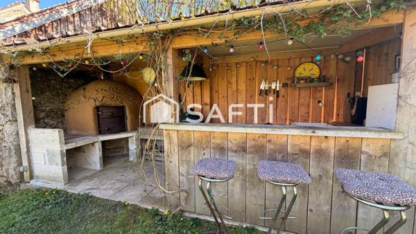 Maison vivable de plain-pied, 4 ch. avec studio attenant