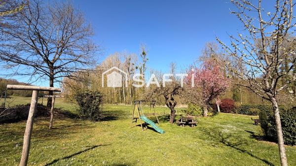 Maison vivable de plain-pied, 4 ch. avec studio attenant