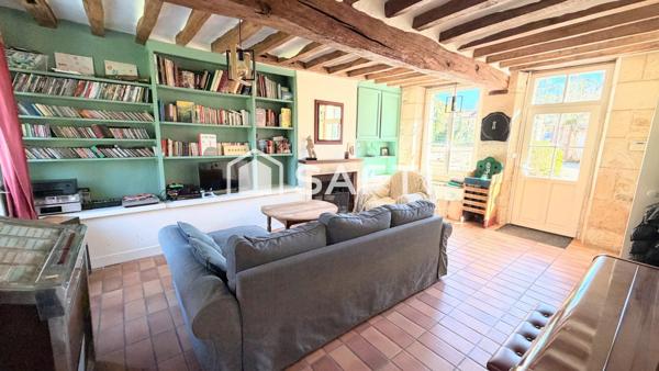 Maison vivable de plain-pied, 4 ch. avec studio attenant