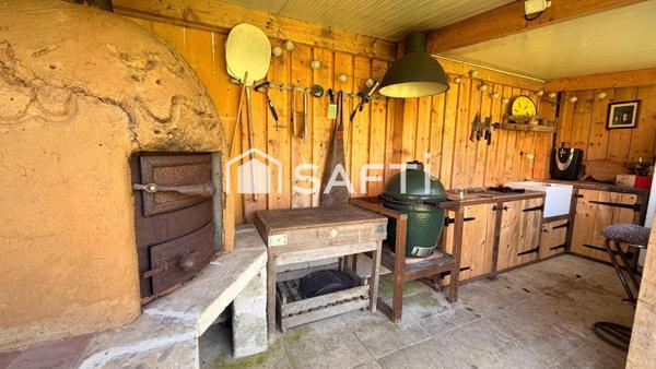 Maison vivable de plain-pied, 4 ch. avec studio attenant