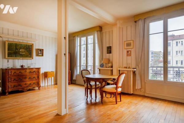 COURBEVOIE / BECON LES BRUYERES- APPARTEMENT 4 PIÈCES A RÉNOVER + CAVE