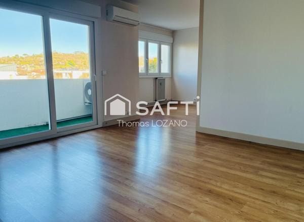 Spacieux Appartement T3 climatisé – Garage privé