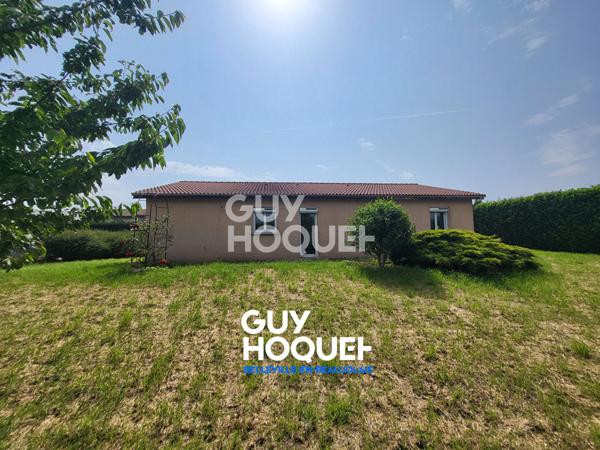Maison plain-pied, 90 m², garage, terrain, proche commerces et gare