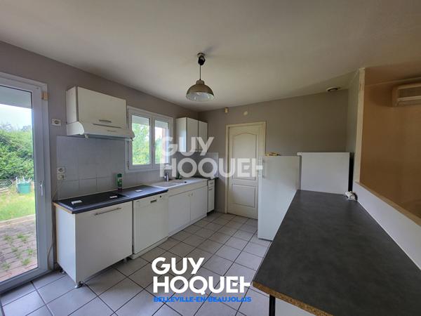 Maison plain-pied, 90 m², garage, terrain, proche commerces et gare