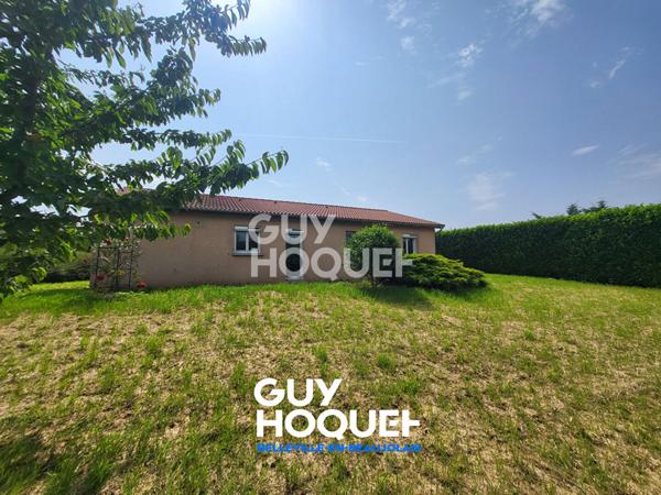 Maison plain-pied, 90 m², garage, terrain, proche commerces et gare