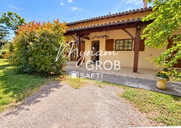MONTAUBAN – SAINT-MARTIAL – MAISON DE PLAIN-PIED – 4 CHAMBRES – TERRAIN 3 000 M² – GARAGE 45 M²