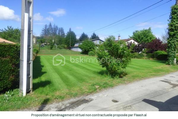 Terrain de 724 m²