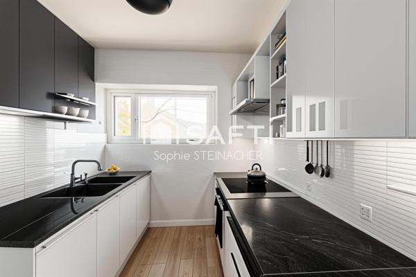3 pièces 69 m² balcon 10 min RER A à pied
