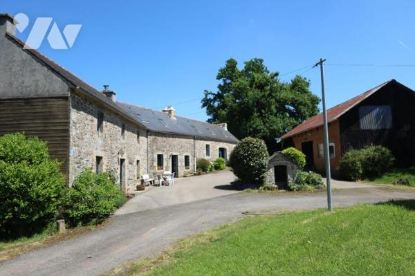 EXCLUSIVITE. PLONEVEZ-DU-FAOU (29530) - Au calme dans un petit hameau, Maison en pierres  sur u...