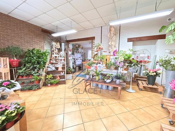 Raillencourt-Sainte-Olle – Maison individuelle + fonds de commerce FLEURISTE 🏡 (5 min. CAMBRAI)