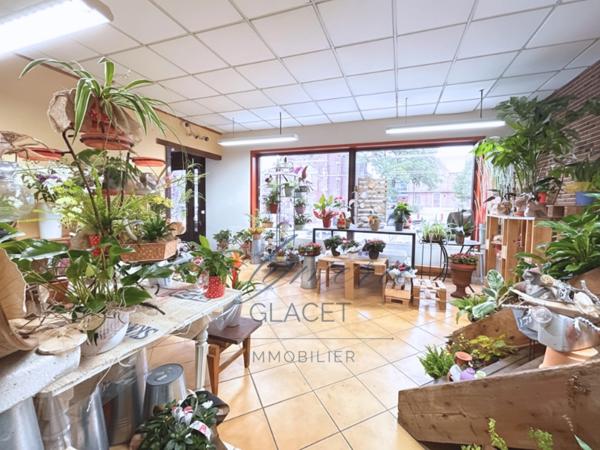 Raillencourt-Sainte-Olle – Maison individuelle + fonds de commerce FLEURISTE 🏡 (5 min. CAMBRAI)