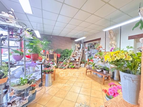 Raillencourt-Sainte-Olle – Maison individuelle + fonds de commerce FLEURISTE 🏡 (5 min. CAMBRAI)