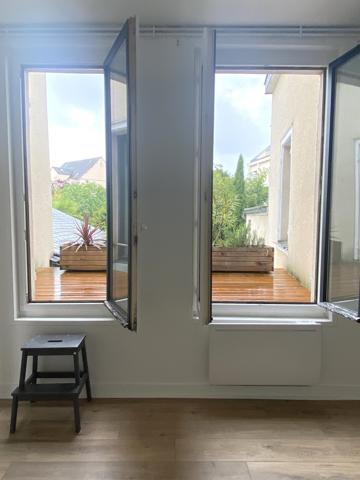 Chartres Gabriel Péri, appartement de charme, 2 chambres et terrasse dans petite copropriété à faibles charges