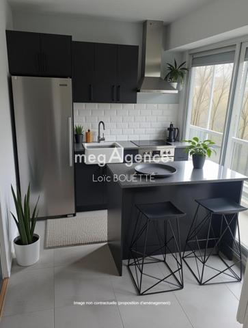 Appartement à RENNES, 35000 - 2 pièces 28m²