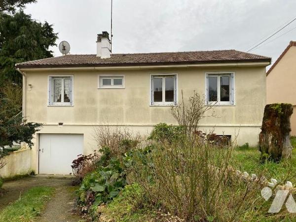 GASVILLE-OISEME, Pavillon sur sous-sol comprenant ;
Entrée, cuisine, salle de séjour salon (29...